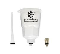 BleedZone Bleed Funnel and M4 Funnel Adapter for Zoom Hydraulic Brake Bleed Kit - Threaded Bleeder Kit - Bike and Zoom Brake Bleeding Adapter