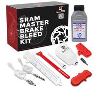 BleedZone Master Funnel Bleed Kit for 4 Piston SRAM Brakes - with DOT 5.1 Brake Fluid, Reusable Brake Bleed Syringe, & Precision Funnel, SRAM Brake Bleed Kit for Hydraulic Bleeding Kit Maintenance