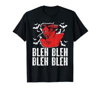 BLEH BLEH Retro Spooky Halloween DADCULA Dracula Present T-Shirt