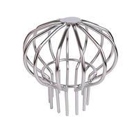 Bleiou 304 Stainless Steel Drain Outdoor Roof Anti-Blocking Line Cap Round Floor Net Cover Drainage Floor Line Leak Gutter Cleaning Tool (3 inch)