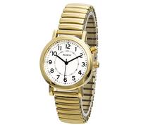 Blekon Original Light Up Dial Watch for Ladies - 33mm Case Push Button Glossy Expansion Band - Analog Watch with Glow in The Dark Dial, Ideal for Everyday and Party Wear