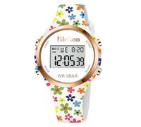 Blekon Original Outdoor Sport Watches Alarm Clock Waterproof Digital Watch, Floral