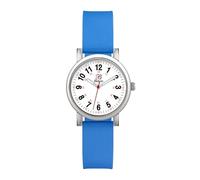 Blekon Original Petite Nurse Watch for Medical Professionals and Students,Various Scrub Colors,Small Easy Read Dial, SILVER/SKYBLUE, Blekon Collections Petite Nurse Watch