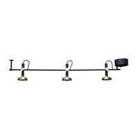 BLEND 3 Spot Ceiling Lamp Black/Brass