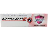 blend-a-dent PLUS Denture Adhesive Cream 6 x 40g Barrier Against Food Residue
