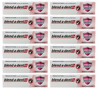 Blend-a-dent PLUS Denture Adhesive Cream 12 x 40g Premium Quality Barrier