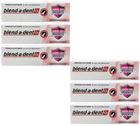 blend-a-dent PLUS Denture Adhesive Cream 6 x 40g Barrier Against Food Residue