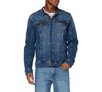 Blend BHBHNARIL Outerwear Men's Denim Jacket Transition Jacket, Denim Dark Blue (200292), M