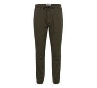 Blend BHBHNIMBU Pants Men's Chino Trousers Fabric Trousers Regular Fit, 190414_Forest Night, L