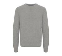 Blend BHCodford Men's Knitted Jumper Fine Knit Pullover with Crew Neck O-Neck Mottled, 200274_Stone Mix, M