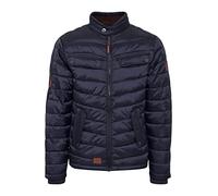 BLEND Camaro Men's Quilted Jacket Puffer Jacket Padded Jacket with Funnel Neck, Size:M, Colour:Navy (70230)