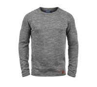 BLEND Dan Men's Knitted Pullover, Size:L, Colour:Pewter Mix (70817)