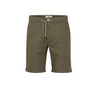 BLEND Lenno Men's Linen Shorts Bermuda, Size:L, Colour:Dusty Olive (180515)