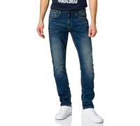 Blend Men's Twister Multiflex Slim Fit-Noos Jeans, Denim Dark Blue (200292), 34 W/30 L
