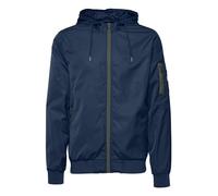 BLEND Razy Men's Between-Seasons Jacket Outdoor Jacket with Hood, Size:S, Colour:Mood Indigo (74648)