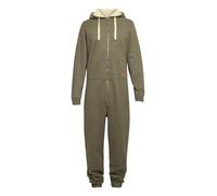 BLEND Salinho Men's Overall Onesie Hooded Jumpsuit, Size:L, Colour:Ivy Green (77026)