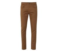 BLEND Saturn Men's Chinos Trousers Pants Stretch Slim- Fit, Size:W34/34, Colour:Mocca Brown (71508)