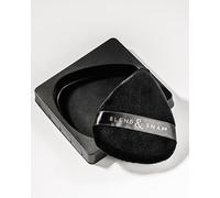 BLEND & SNAP Large Velour Triangle Makeup Puff for Smooth & Flawless Coverage - Blotting Sponge for Foundation & Concealer / Powder Press Pad - Precision Tip for Easy Application - Makeup Artist