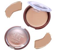Blendable Cream Bronzer, Sun Love Matte Contour Bronzer Makeup, Non-Greasy and Buildable