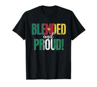 Blended And Proud Nationality Half Cameroonian Half Nigerian T-Shirt