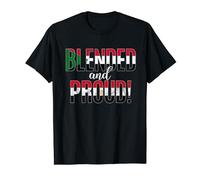 Blended And Proud Nationality Half Sudanese Half Egyptian T-Shirt