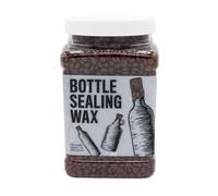 Blended Waxes, Inc. Bottle Sealing Wax, Pastille Wax Seal Beads For Wine, Beer, and Liquor Bottle Sealing, Seals Between 25-30 Bottles, 1 lb, Burgundy