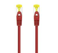 Blendend 0.5m Cat.6A S/FTP AWG 26 LSZH Network Cable - Red - ideal for fast and secure connections in fire sensitive environments.