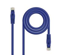 Blendend 0.5m Cat.6A UTP AWG24 LSZH Blue Network Cable Ideal for high-speed connection in local networks