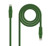 Blendend 0.5m Cat.6A UTP AWG24 LSZH green network cable for high-speed connections in network systems and data transmission.