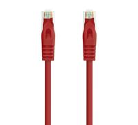 Blendend 2 m UTP CAT6A AWG 24 LSZH Network Cable Red Ideal for high-speed connections and fire sensitive environments.