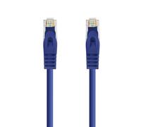 Blendend Cat.6A LSZH AWG24 UTP network cable blue 0.5 m, ideal for high speed connections and local networks.