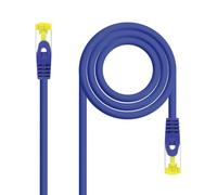 Blendend Cat.6A S/FTP AWG26 LSZH 2m blue network cable - ideal for fast, secure connections in high-speed networks.