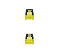 Blendend Network cable Cat.6A S/FTP LSZH AWG26 black 3 m, for high speed connections, ideal for data networks and information transmission.