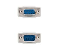 Blendend RS232 serial cable with DB9 male to DB9 female connectors, length 1.8 m, ideal for serial data transmission between devices.