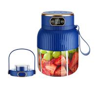 Blender - 600ML Portable Juicer Blender | USB Rechargeable Food Processor | Protein Shakes & Shakes Blenders | Food Mixer Machine With Display