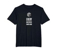 Blender Basics: Simple, Nerdy Style for 3D Modelling Fans T-Shirt, Men's Big and Tall, Black, 2X Tall