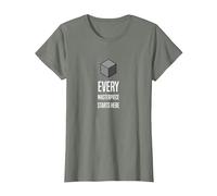 Blender Basics: Simple, Nerdy Style for 3D Modelling Fans T-Shirt, Women, Olive Heather, XX-Large