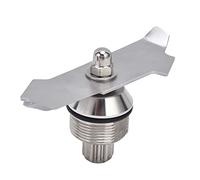Blender Blade Replacement, 2-Leaf Juicer Replacement Blade, Blender Replacement Parts, Compatible with Vitamix Blender Advance RS Blade, Stainless Steel