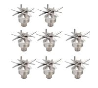 Blender Blades, Compatible for TWK, TM 767 800, Compatible for Jtc, Stainless Steel Knive Ice Crusher for Juicer Part 2L Jar 010 G5200(8PCS)