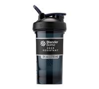 Blender Bottle Pro24 Tritan Protein shaker cup Diet shaker Water Bottle With Blender Ball 500ml - black