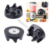 Blender Coupler 3 Pack for 9704230, Replacement Blender Rubber Coupler Gear Clutch with Spanner, Compatible with KSB52, KSB5, 5KSB52 and 5KSB5