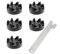 Blender Coupler, 5 Packs Blender Rubber Coupler Gear Clutch with Removal Tool, Blender Spares for KitchenAid 9704230, Compatible with KSB3 KSB5 Blender