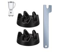 Blender Coupler - Blender Accessories 9704230 Blenders Coupler Replacement Parts With 1 Wrench -Durable Quality Black Blenders Mixer Universal Coupling Parts Useful And Helpful Replacement Kit