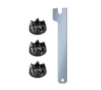 Blender Coupler,Replacement Blender Rubber Coupler Gear Clutch with Spanner,Blender Rubber Coupler Gear Clutch with Removal Tool,Compatible with Kitchen Aid KSB52, KSB5, 5KSB52 and 5KSB5