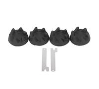 Blender Coupler Replacement Kit 4Pcs Durable Rubber Iron Drive Coupling with 2Pcs Spanner Accessory for KSB5WH KSB5 KSB3 Mixers Smooth Rotation Easy Installation
