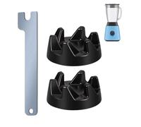 Blender Coupling - 15.75mm Black Universal Coupler, Mixer Drive Replacement Part, Wonderful Compatibility Steel Wrenchs | Durable Blender Accessory for Smoothies Food Prep Home Kitchen Repair