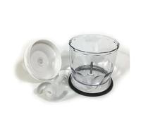 Blender Cup, 1 Set 350ml Mixing Cup,Compatible for Braun MQ5025 MQ525 MQ745 MQ505 MQ3000 Blender Knife Lid Parts,Sealing up