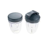 Blender Cup Accessories：with Flip to-Go Lid & Resealable Lid Replacement，Compatible for Nutribullet，for 900w 600w Serise Mixer