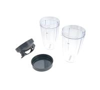 Blender Cup Accessories：with Flip-Top to-Go Lid & Resealable Lid，Compatible for Nutribullet，for Pro 900w & 600w Series Blender