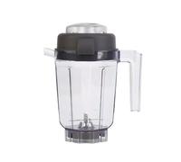 Blender Cup Jar Suitable, Compatible for Vitamix, 32OZ Transparent Food Blender Parts Mixing Cup